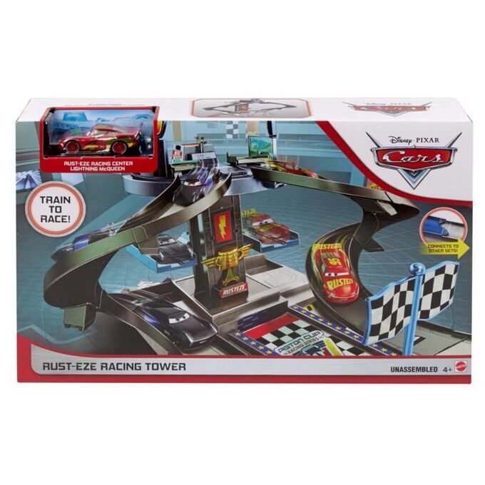 Игровой набор Mattel Cars Rusteze гоночная башня4