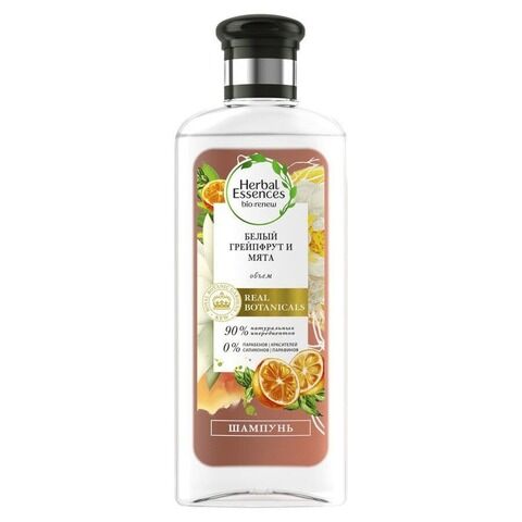 HERBAL ESSENCES Шампунь Белый грейпфрут и мята 400мл