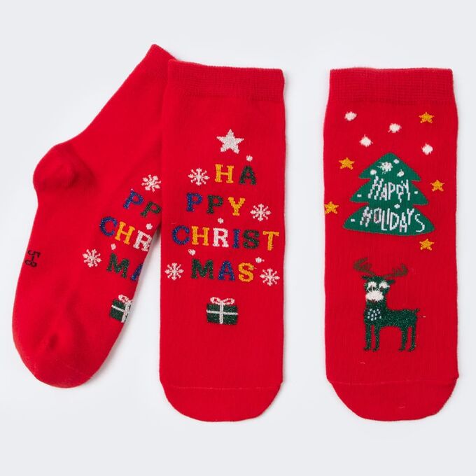 Комплект носков Happy Christmas из 2-х пар DMDBS