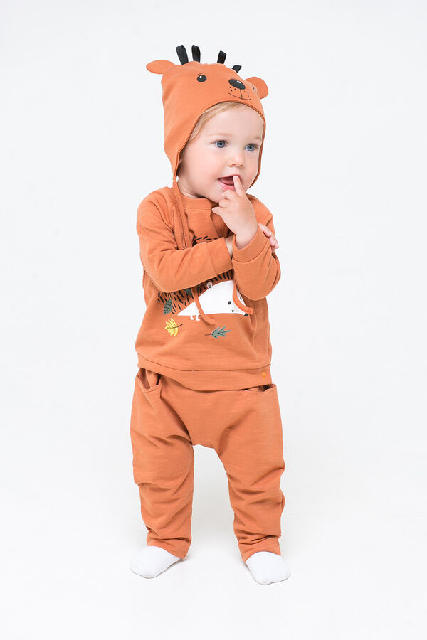 Crockid Комплект(Осень-Зима)+baby (светло-коричневый(желуди))