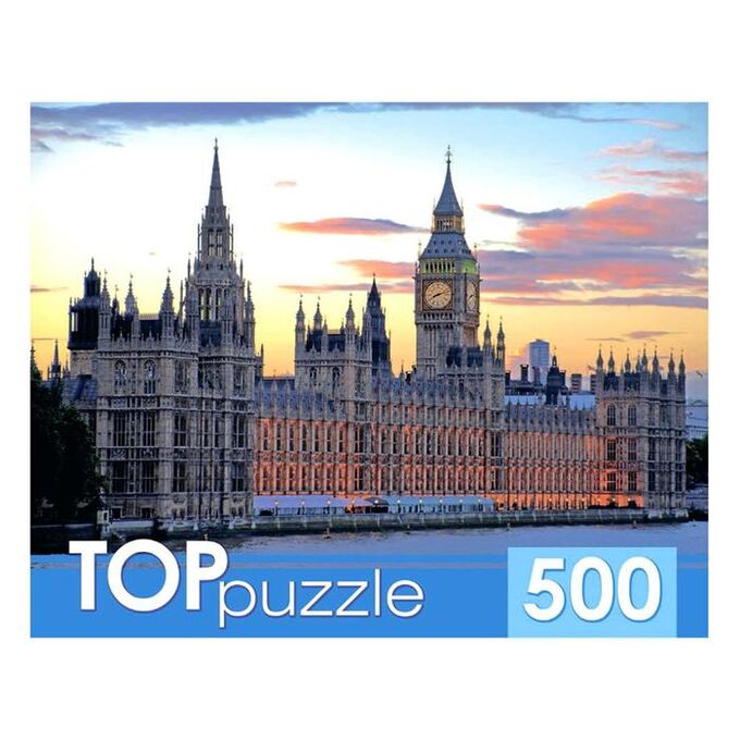 Пазлы 500 элементов «Лондон. Вестминстерский дворец»