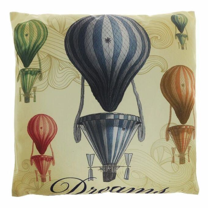 Декоративная подушка Воздушные шары, 45*45