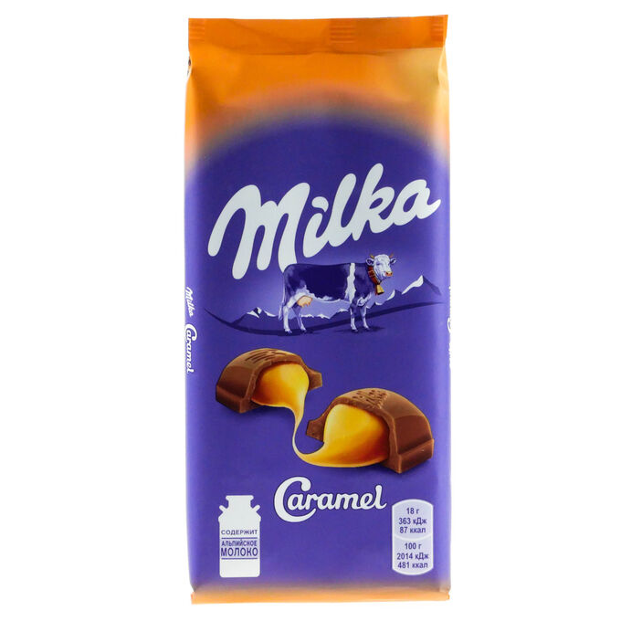 Шоколад Милка молочный 90г