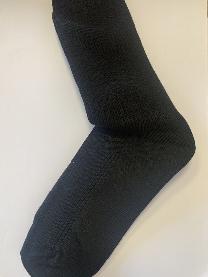 Amina Sox Носки длинные (черные в рубчик), 1 шт (р.37-39)