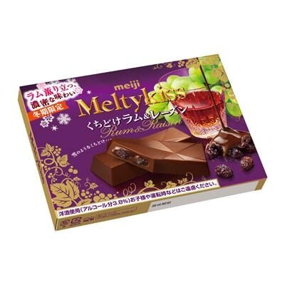 Шоколад Meltykiss с ромом и изюмом,4p
