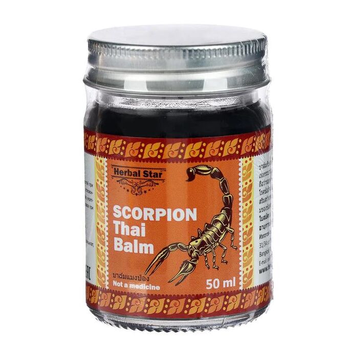 Тайский бальзам Herbal Star «Скорпион», 50 мл