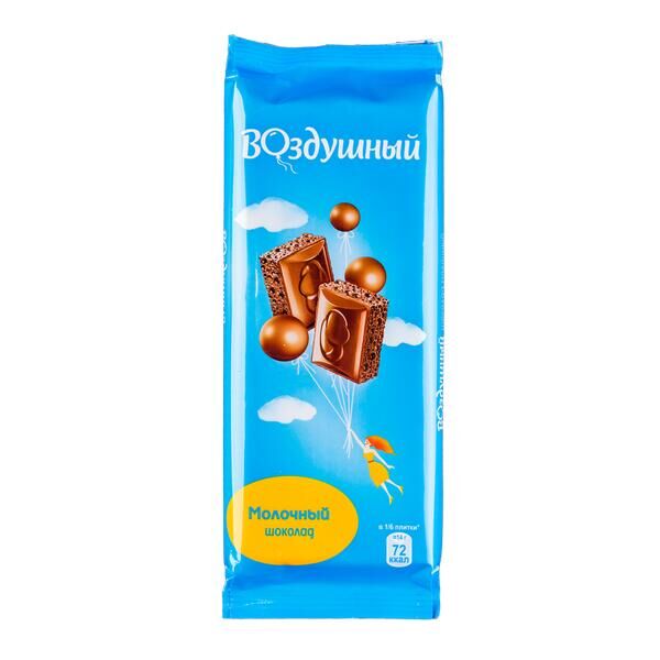 Шоколад воздушный, белый 85 гр
