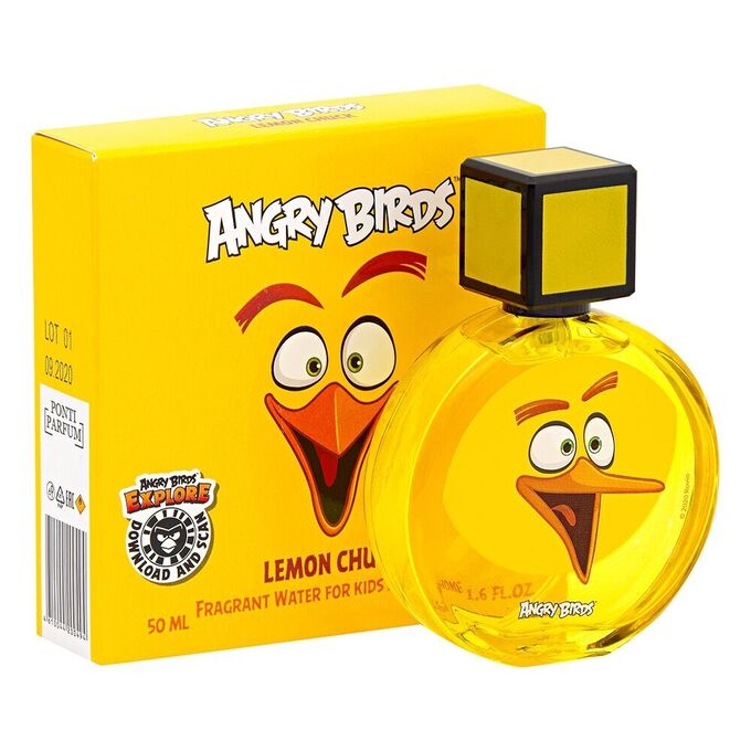 Ponti Parfum #Душистая  вода д/детей  &quot;Angry Birds Lemon Chuck&quot;