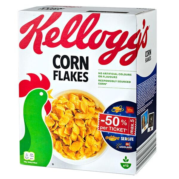 Сухой завтрак KELLOGG&#039;S Corn Flakes 360 г