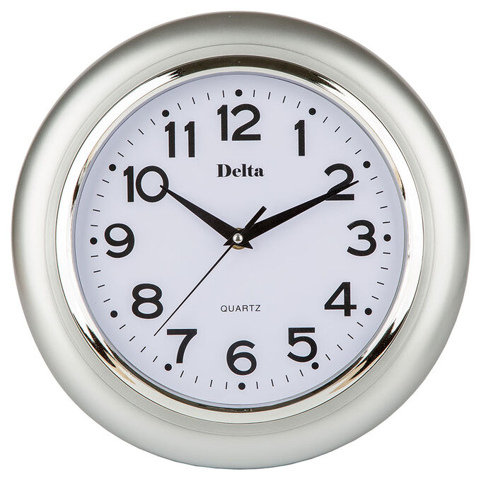 Часы настенные 29 см DT-0092 серебро