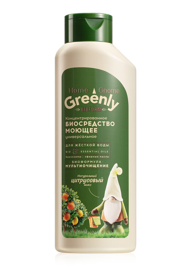 Faberlic Биосредство моющее универсальное «Цитрусовый микс» Home Gnome Greenly