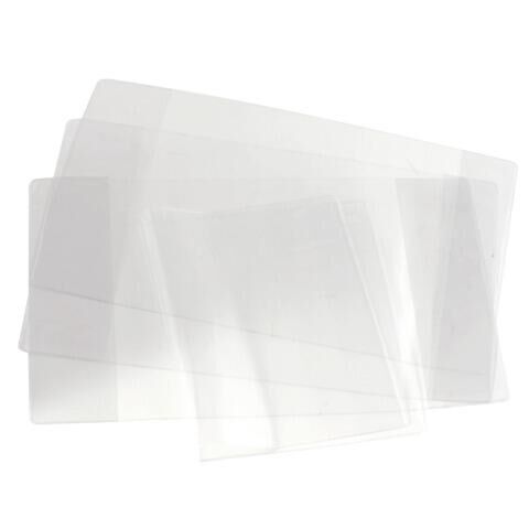 Brauberg Обложка ПВХ для тетради и дневника, 110 мкм, 212х350 мм, прозрачная, 15.14
