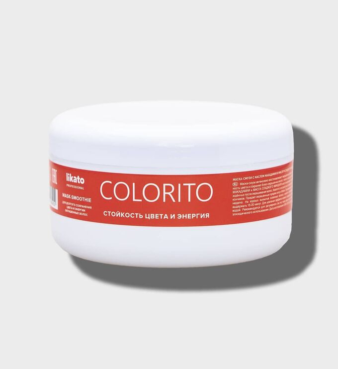 COLORITO Маска-Смузи для окрашенных волос
