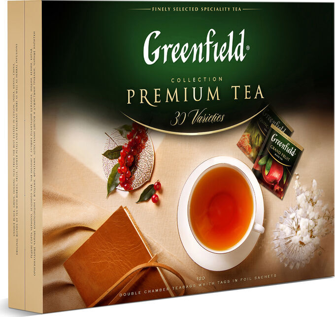 Greenfield Чай Гринфилд Набор коллекция превосходного чая и чай.нап. 30 видов пак. 211,2 г 1/8, шт