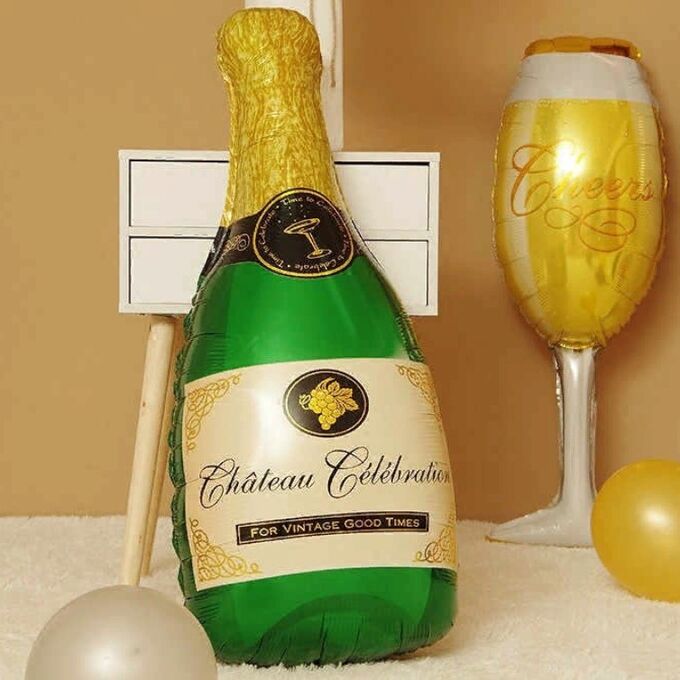 Шары с бутылкой шампанского. Шары в виде шампанского и бокалов. Chateau de montgolfiere вино. Дестинейшен бордо. Шар фольга фужер.