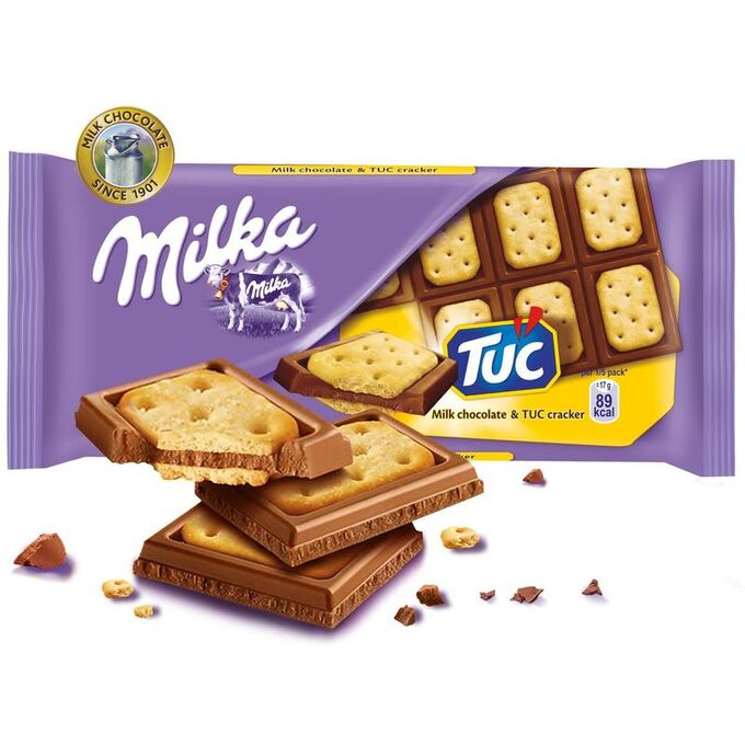Плитка Милка молочный шоколад