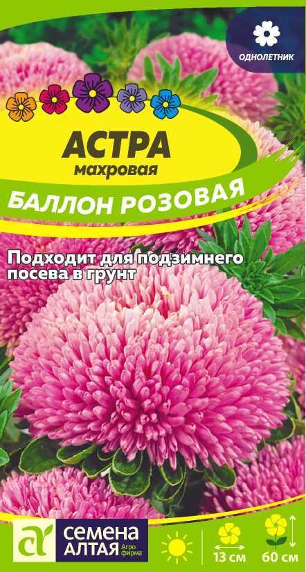 Астра Баллон Розовая/Сем Алт/цп 0,1 гр.