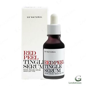 So'Natural So Natural Red Peel Tingle Serum Кислотная пилинг сыворотка для лица 35 мл