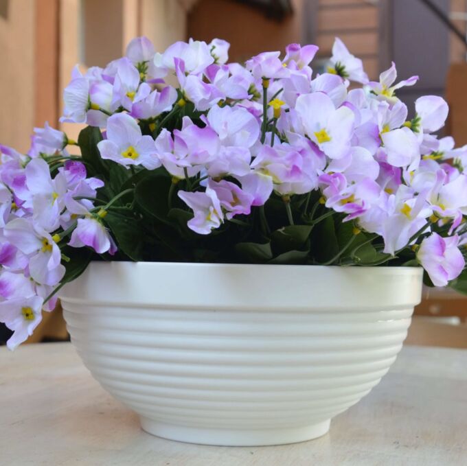 Миска для цветов Парма, D 30, 6,0 л, белая во Владивостоке