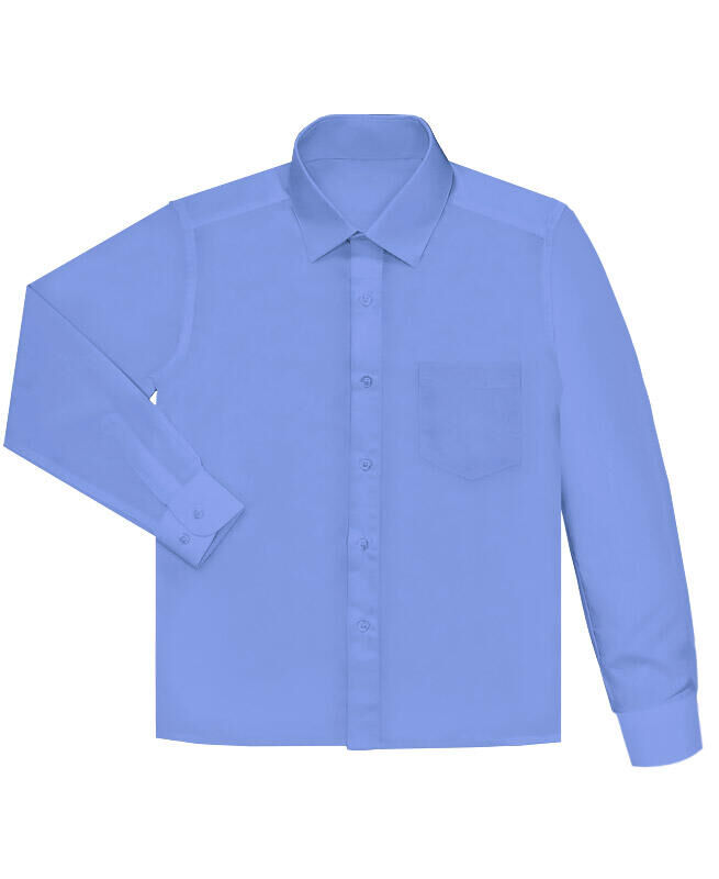 Радуга дети Голубая рубашка для мальчика Цвет: голубой
