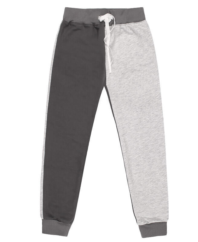 Спортивные брюки для девочки серого цвета Цвет: тёмно-серый