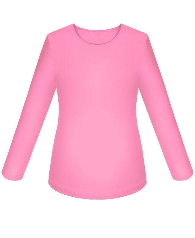 Радуга дети Розовый школьный джемпер (блузка) для девочки Цвет: розовый