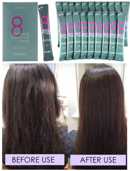 маска для волос салонный эффект. масел 8 секунд. Masil 8 seconds salon hair mask 8ml. маска для волос 8 сек. 8 секунд как пользоваться.