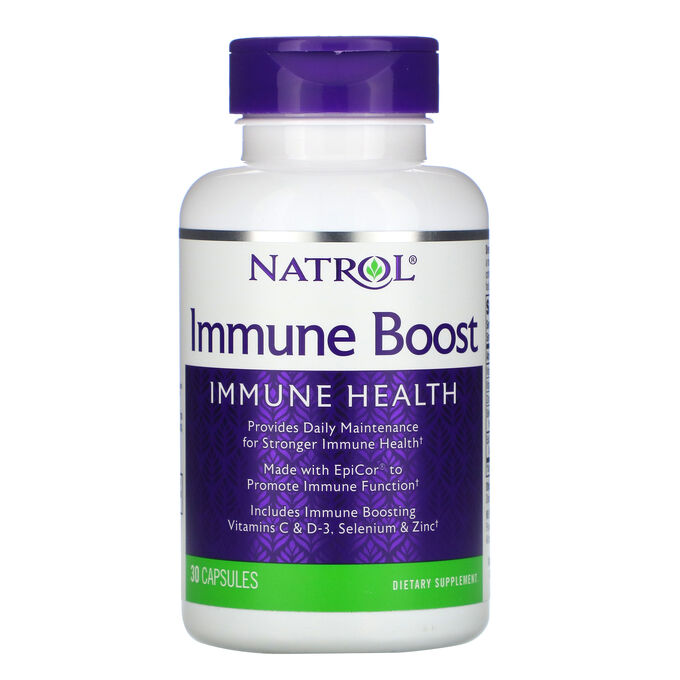 Natrol, Поддержка иммунитета, 30 капсул 