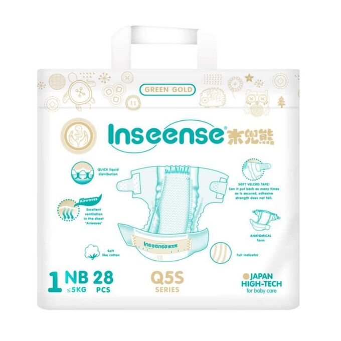 Подгузники INSEENSE Q5S  NB(0-5 кг) 28шт