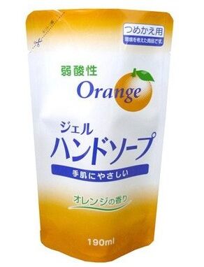 ROCKET SOAP 80049er Гель-мыло для рук с ароматом апельсина (сменная упаковка), 200 мл