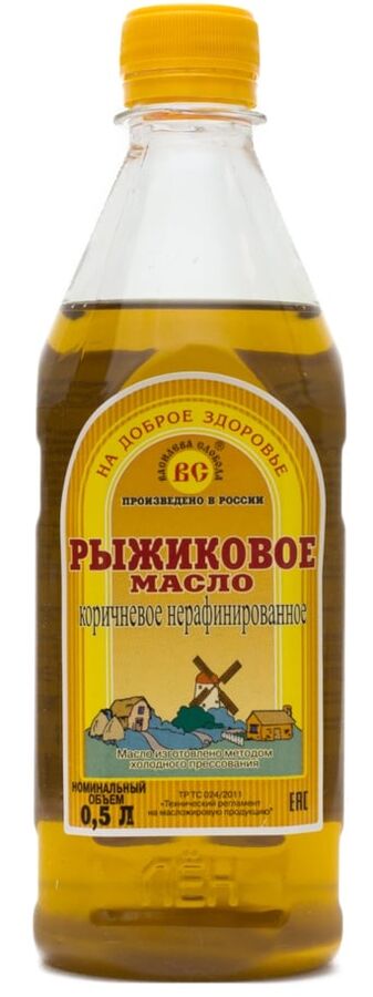 Русские корни / Масло рыжика (Рыжиковое масло) 0,5 л
