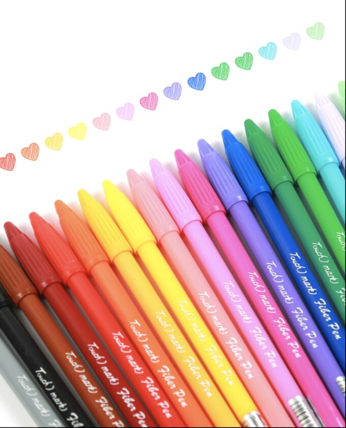 Волоконная Touchmark маркерная ручка/24 цвета