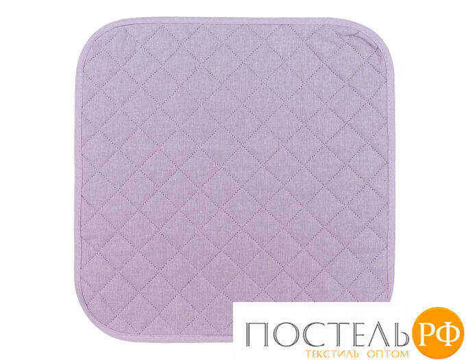 Подушка на стул цвет: Фиолетовый 40х40 см