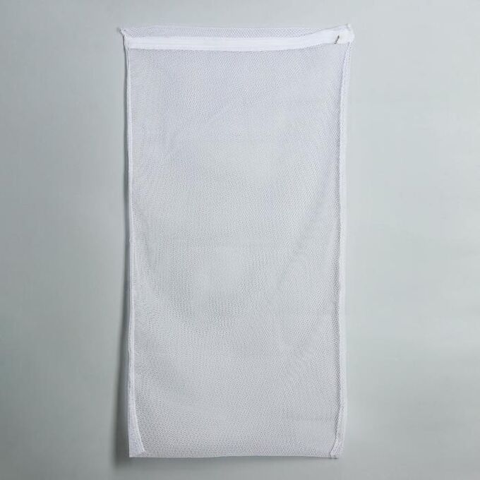 Мешок для стирки белья «Макси», 47?90 см, цвет белый