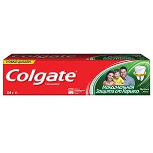 КОЛГЕЙТ (Colgate) з/п 100мл.Защита от кариеса Двойн.мята.