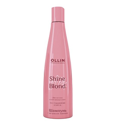 Шампунь с экстрактом эхинацеи серии «Shine Blond» OLLIN 300 мл