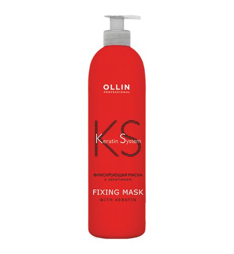 OLLIN Professional Фиксирующая маска с кератином Keratine System OLLIN 500 мл