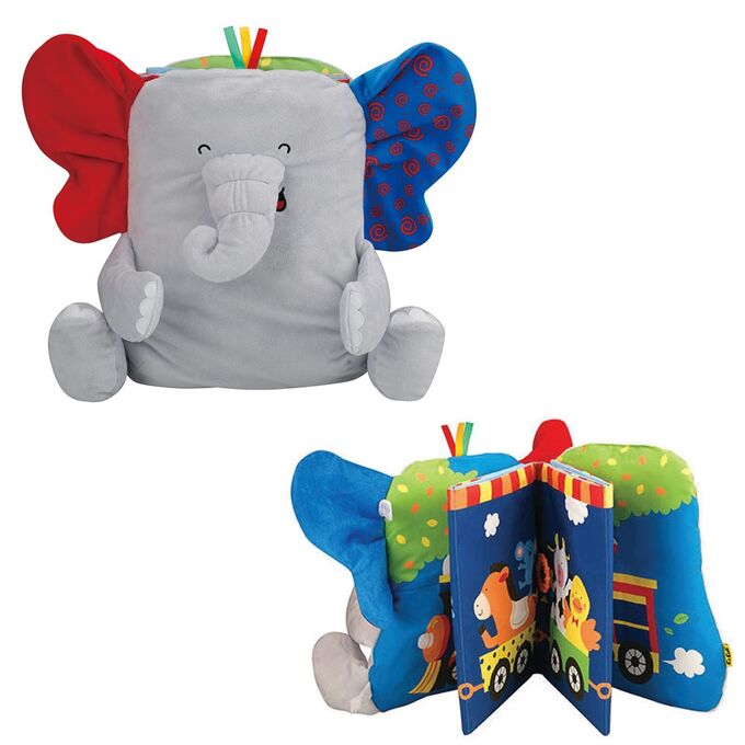 Gulliver.Развивающая игрушка-коврик &quot;Слон&quot; арт.KA754