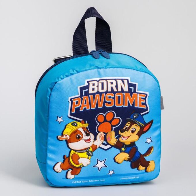 Рюкзак детский, с мигающим элементом, отдел на молнии «Команда»?, PAW Patrol