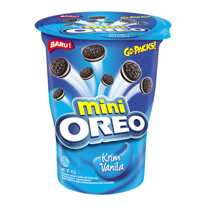 Печенье Oreo mini в стакане, 61,3 г