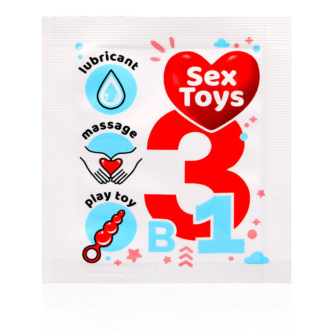 Bioritmlab Гель-любрикант SexToys одноразовая упаковка 4 г