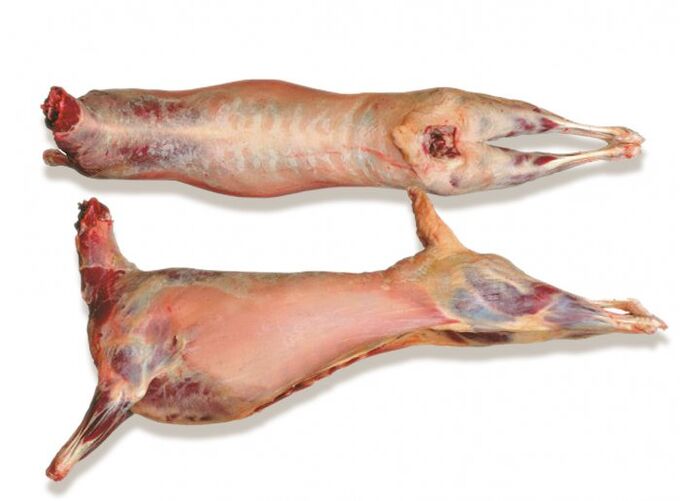 Мясо баранина полутуша