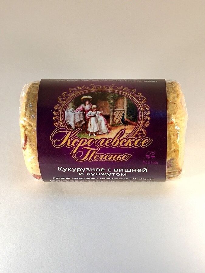 Кукурузные печенья в шоколаде