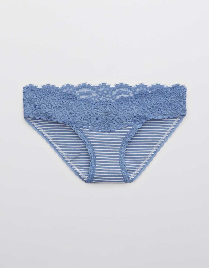 Aerie Cotton Eyelash Lace Bikini Underwear