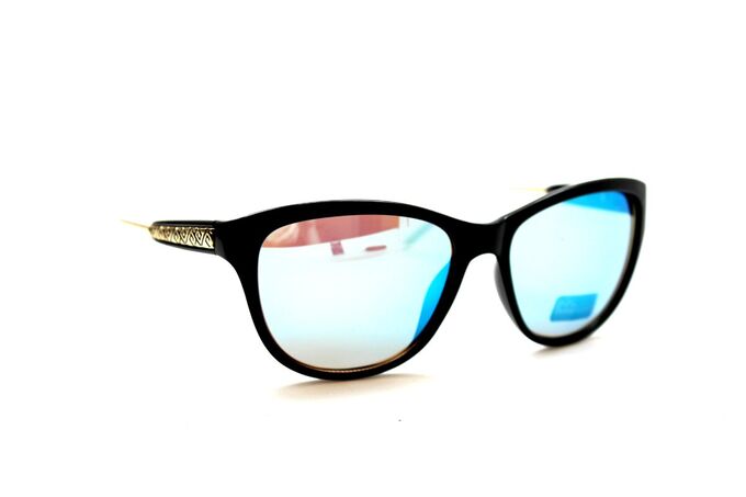 Солнцезащитные очки 2021- Amass 1933 голубой зеркальный