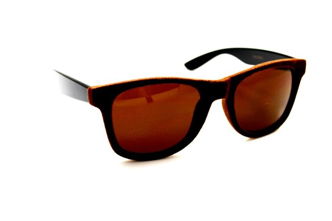 Женские бархатные очки Paolo Rossi 14523 коричневый