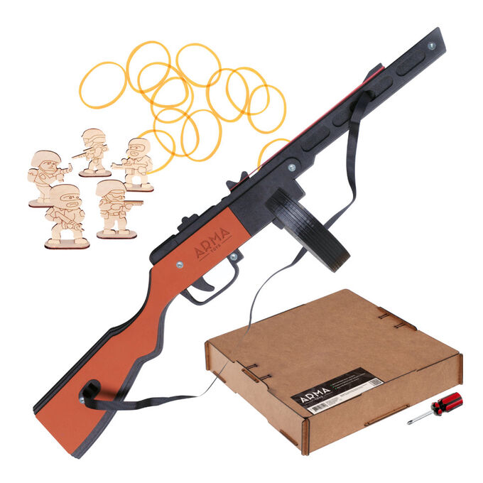 Резинкострел  «ППШ» (окрашенный) Arma Toys