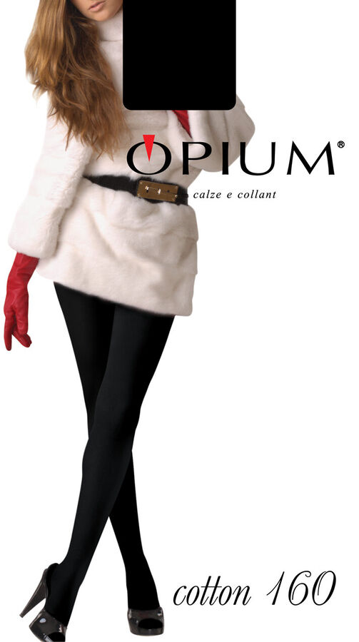 Колготки Женские Opium Cotton 160 nero
