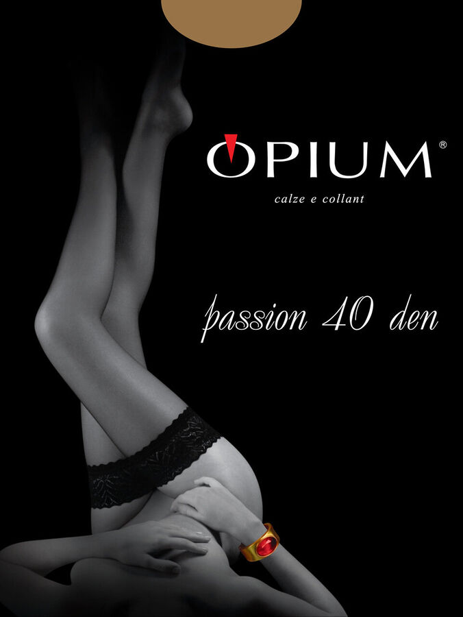 Чулки Женские Opium Passion 40 nero