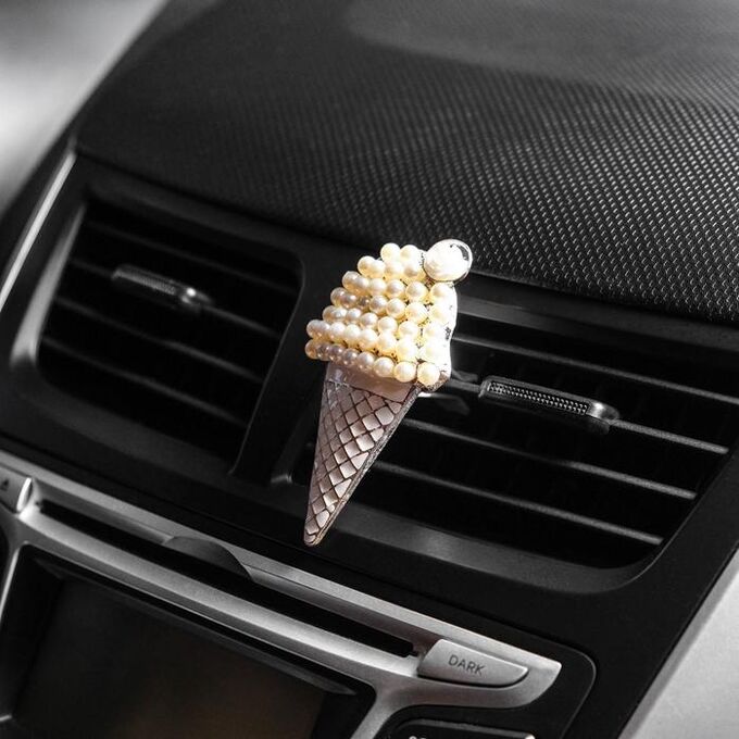 Украшение в дефлектор автомобиля &quot;Мороженое&quot;, микс
